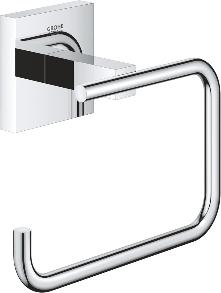 GROHE Start Cube - Papierhalter (ohne Deckel, verdeckte Befestigung, Material:Metall), chrom, 409780