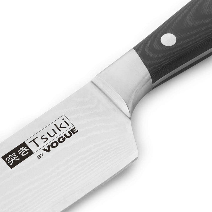 Vogue 11929 Tsuki Serie 7 Kochmesser - 8" ,, Schwarz