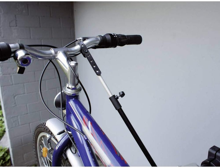EUFAB 16414 Fahrradständer Profi, mit Stativ, 1,56 Zoll, 151-190 cm, Schwarz Fahrrad-Montageständer