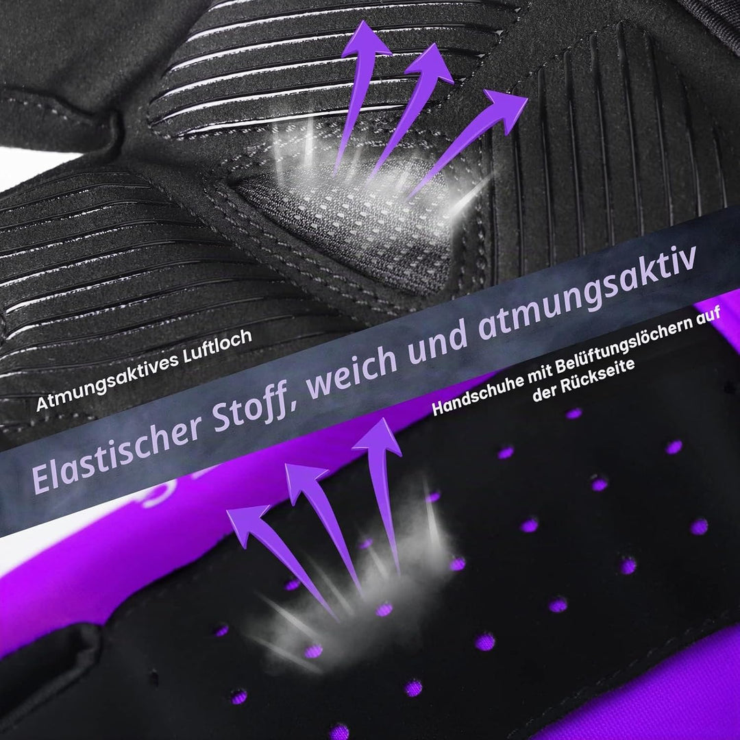 Fitness Handschuhe,Trainingshandschuhe,Gewichtheben Handschuhe für Bodybuilding Crossfit,Damen&amp;Herre