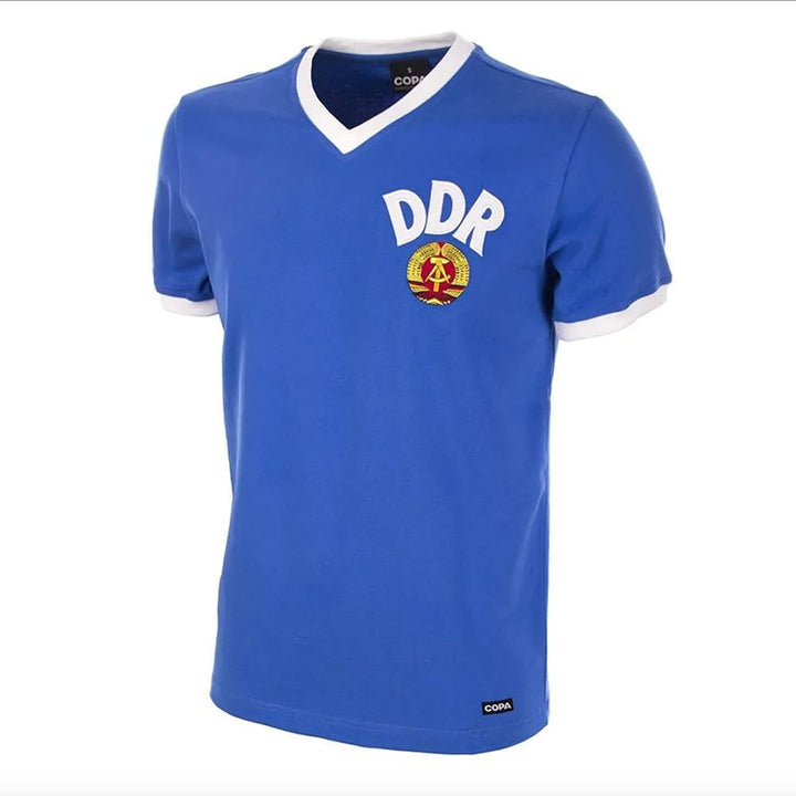 copa Herren DDR World Cup 1974 Retro Football Shirt, DDR World Cup 1974 S Standard, S Standard