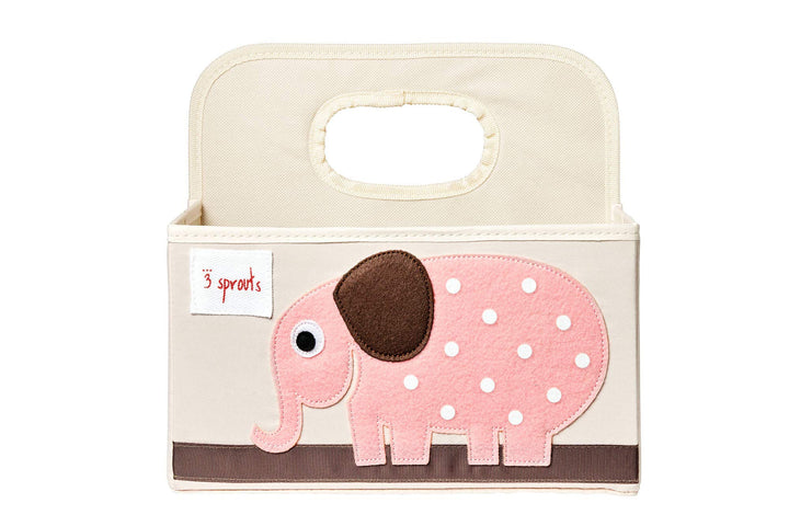 3 Sprouts - Wickeltasche Organizer - Baby Windel Caddy für Wickelutensilien - Wickelkorb & Wickelorg