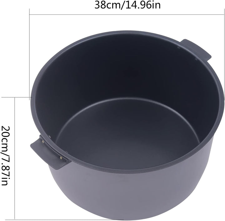 Gastro Reiskocher Elektrisch Dampfkocher Reiskochtopf Gemüsegarer 19 L 100W zum Warmhalten von Reis,