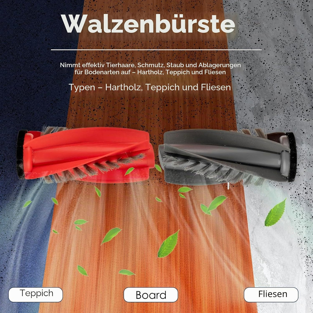 (10 Stück) Q Revo Curv Ersatzteile Ersatz zubehör für Roborock QRevo Curv/ S5X/ 5A1/ 5XC, Qrevo Edge
