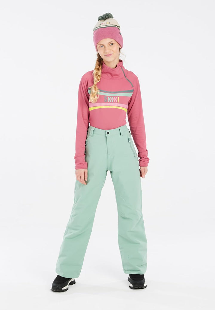 Protest Unisex-Kinder Ski- Und Snowboardhose PRTSTERIO JR 104 Green Baygreen, 104 Green Baygreen