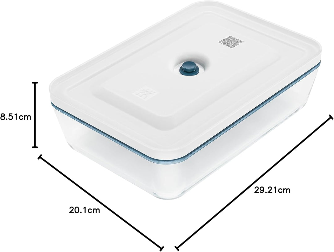 ZWILLING Fresh & Save Vakuum Auflaufform, Glas, La Mer Auflaufform Glas Auflaufform, Auflaufform Gla