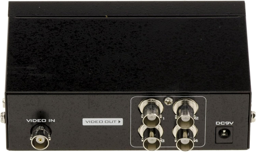 KALEA-INFORMATIQUE BNC-Videosplitter Typ Splitter, der 1 Eingangsquelle identisch auf 4 gleichzeitig
