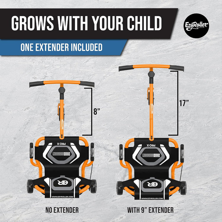 Ezyroller Pro X Fun Fahrzeug Dreirad für Jugendliche und Erwachsene ab 10 Jahre (orange), Orange