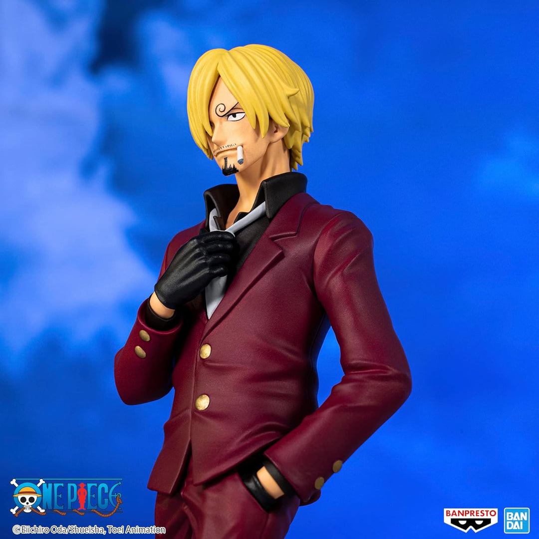 BANPRESTO Sanji One Piece Actionfigur The Shukko, 17 cm, Mehrfarbig BP88184