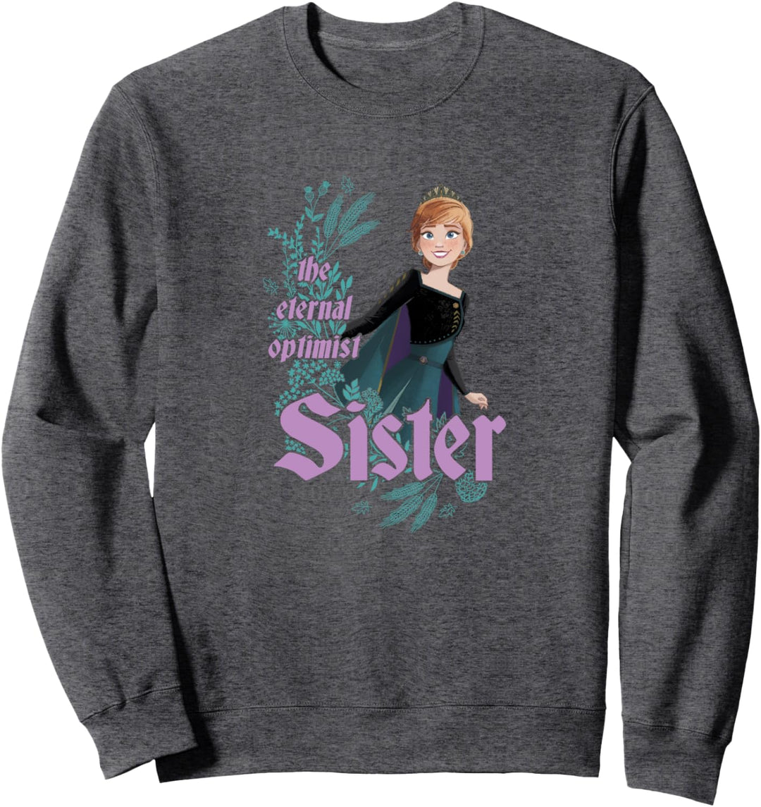 Disney Frozen 2 Anna The Eternal Optimist Sister Sweatshirt
