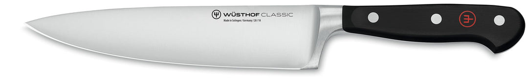 WÜSTHOF Classic Kochmesser 18 cm, Schwarz Schwarz 18 cm Single, Schwarz 18 cm Single