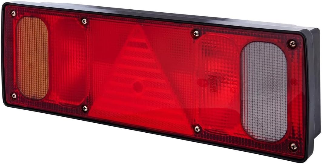 HELLA - Heckleuchte - EasyConn I - Glühlampe - 24V - Anbau/geschraubt - Lichtscheibenfarbe: mehrfarb