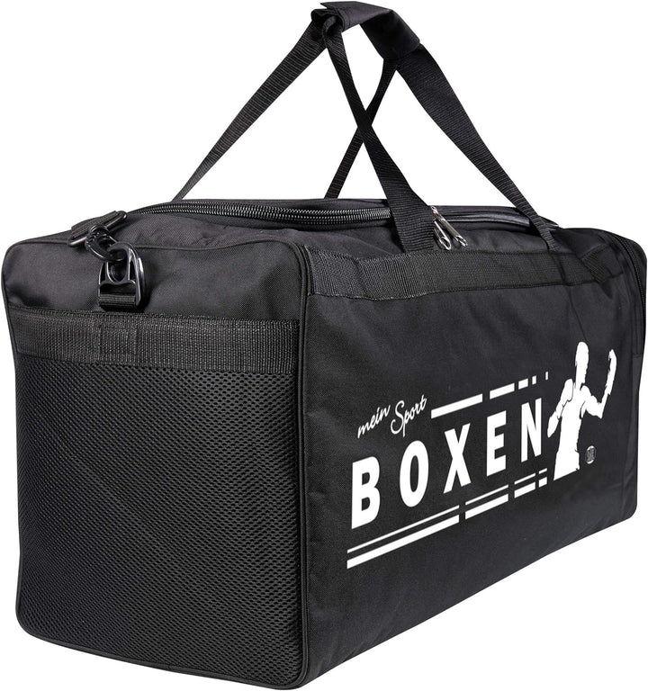 BAY XL Sporttasche Mein Sport Boxen Boxing Tasche Trainingstasche Boxtasche Boxingtasche Box Bag sch
