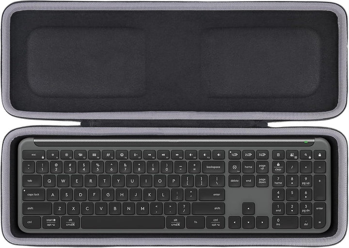 co2CREA Case Harte Reiseschutzhülle Etui Tasche kompatibel mit Logitech Signature Slim K950 kabellos