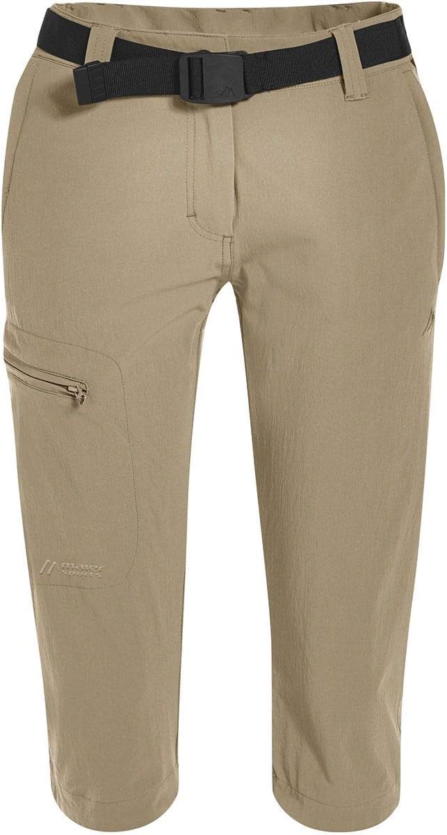 Maier Sports Damen Inara slim 3/4 Bermuda Shorts, coriander, 40