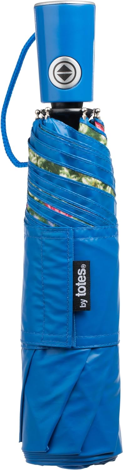 totes Regenschirm unter dem Baldachin, automatisches Öffnen und Schliessen, Blumenmuster, blumenmust