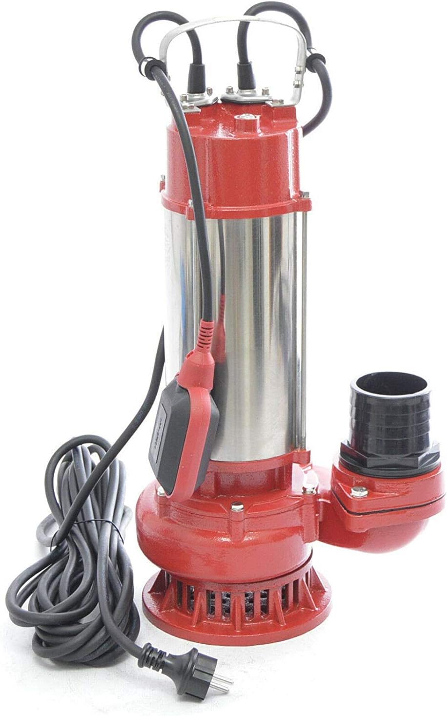 Leistungsstarke Schmutzwasserpumpe SWQ1500 PRO Tauchpumpe Wasserpumpe 1,5kW 1200l/min Grubenpumpe Ba