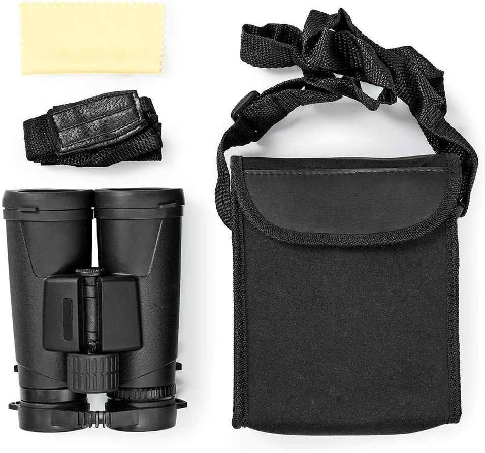 Nedis SCBI4000BK Fernglas | Vergrösserung: 10 | Objektivdurchmesser: 42 mm | Augenabstand: 12 | Sich