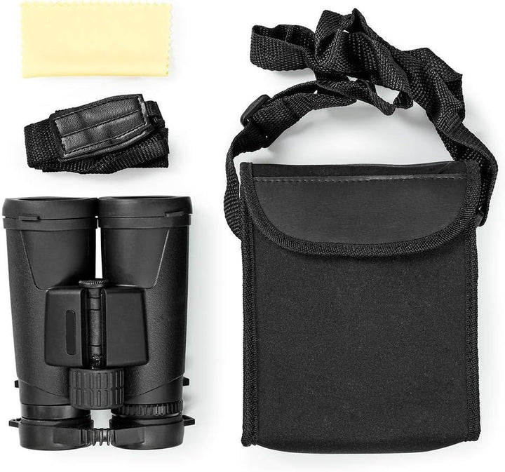 Nedis SCBI4000BK Fernglas | Vergrösserung: 10 | Objektivdurchmesser: 42 mm | Augenabstand: 12 | Sich