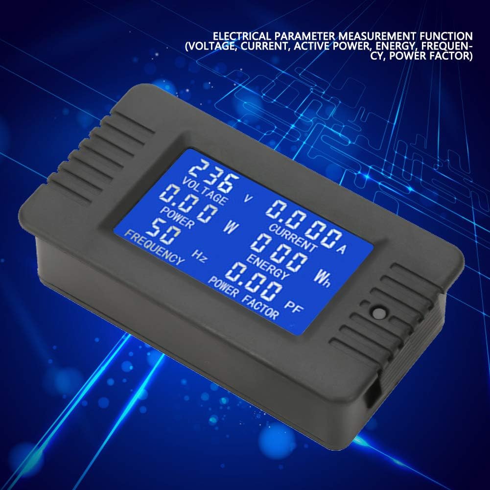 Digitales Voltmeter, PEACEFAIR PZEM-022 AC Multifunktions-Digitalzähler Leistung Energie Spannung St