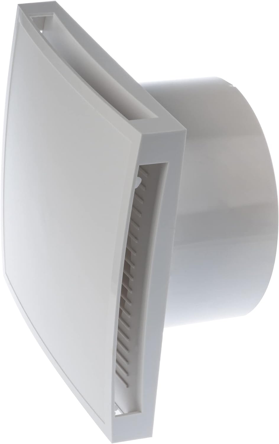 LIRAST Ø 150mm Weiss Badlüfter mit Timer und Feuchtesensor - Ventilator/Lüfter für Effiziente Belüft