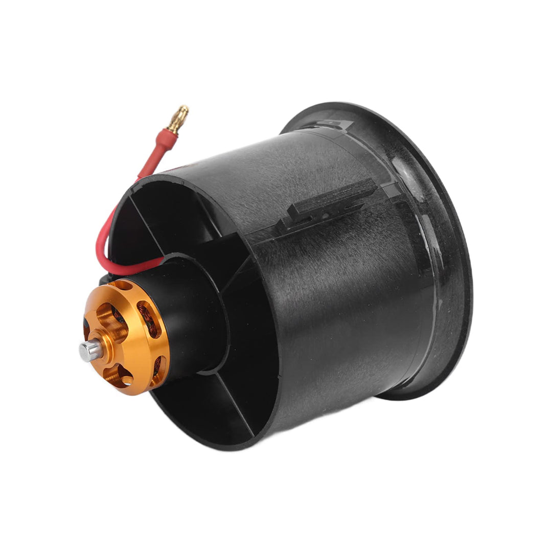 Entatial Bürstenloser Motor EDF Impeller-Set, 70 mm EDF 3500KV Bürstenloser Motor Hohe Steifigkeit H