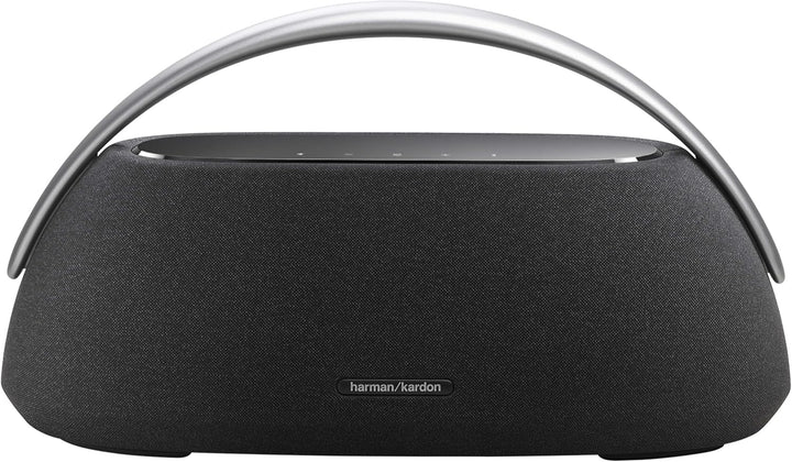 Harman Kardon Go + Play 3 Bluetooth Box in Schwarz – Tragbarer Lautsprecher mit 8-Stunden-Akku und k
