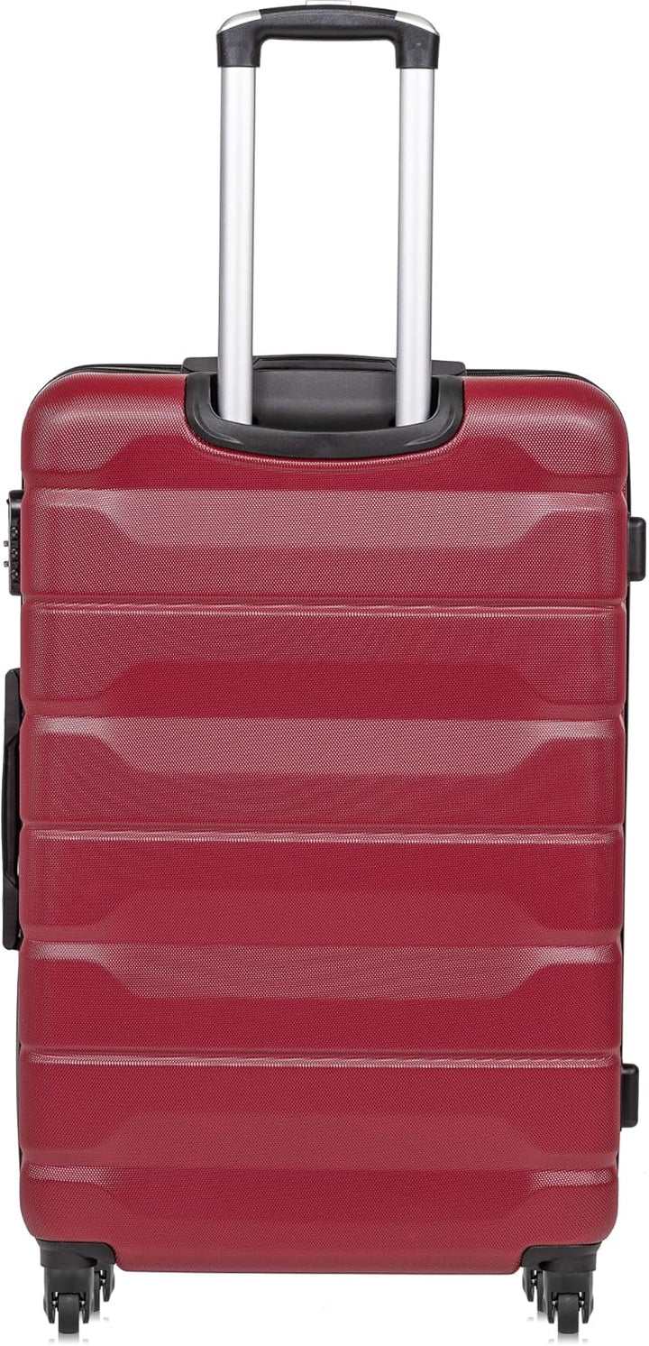 OCHNIK Grosser Koffer | Hartschalenkoffer | Farbe: Rot | 76x49x29 cm | Grösse: L | Reise-Koffer mit