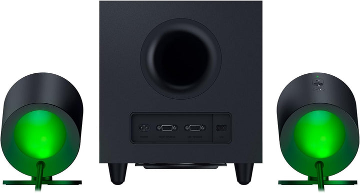 Razer Nommo V2 - Full-Range-2.1-Gaming-Lautsprecher für PC mit kabelgebundenem Subwoofer (3-Zoll-Ful