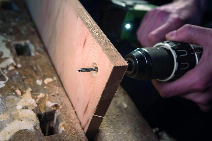 Heller Tools 333 CV Holzspiralbohrer, bewährter Bohrer für professionelle Bohrlösungen, rundschaft,