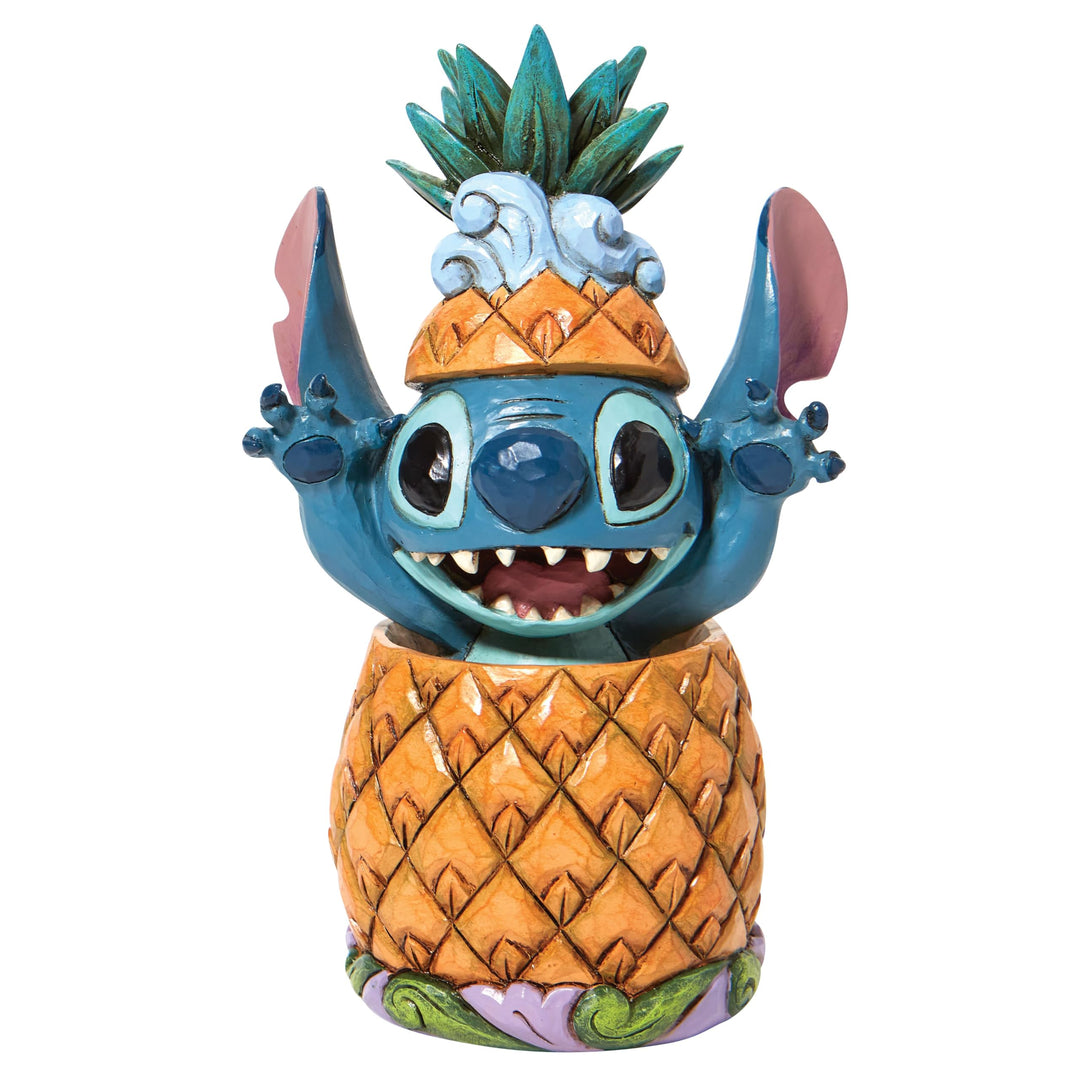 Disney Traditions Stitch In A Ananas Figur, Höhe 14,5 cm height 14.5cm Mehrfarbig, height 14.5cm Meh