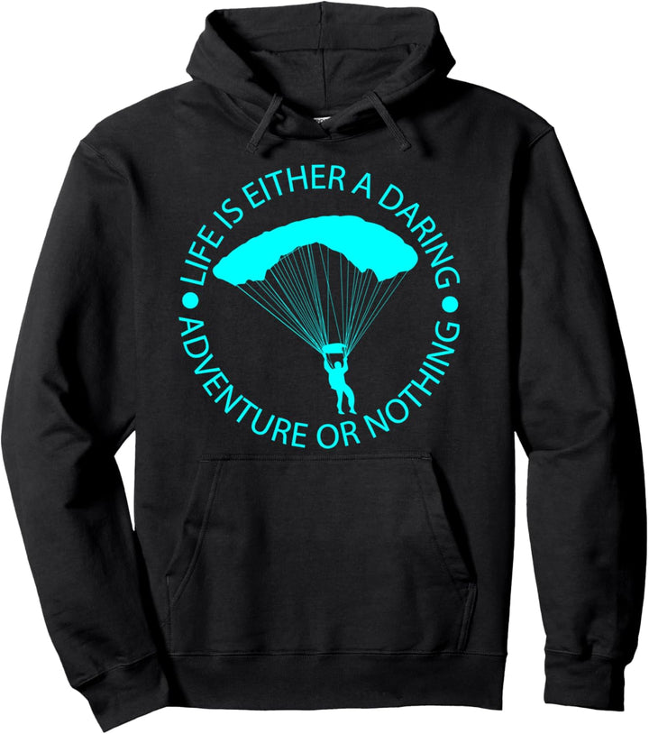Gleitschirm Pilot Ausrüstung Gleitschirmflieger Paragliding Pullover Hoodie
