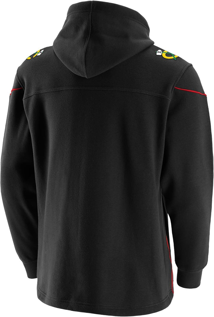Fanatics Chicago Blackhawks Franchise Overhead NHL Hoodie Schwarz XXL, XXL