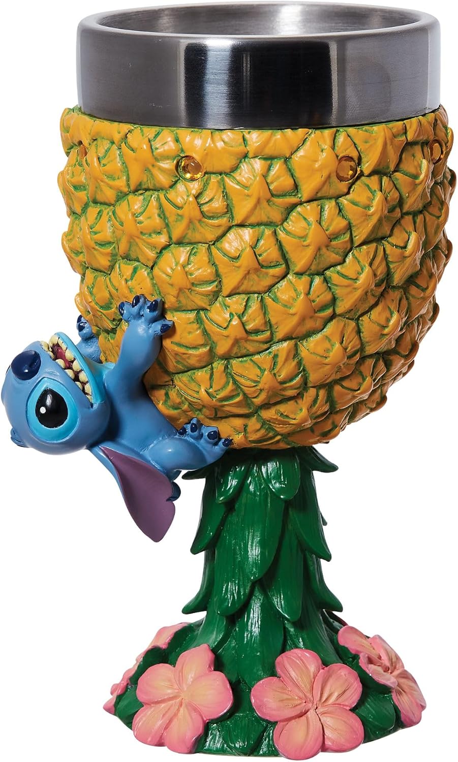 Enesco Disney Showcase Stitch Ananas-Kelchfigur, 17,8 cm