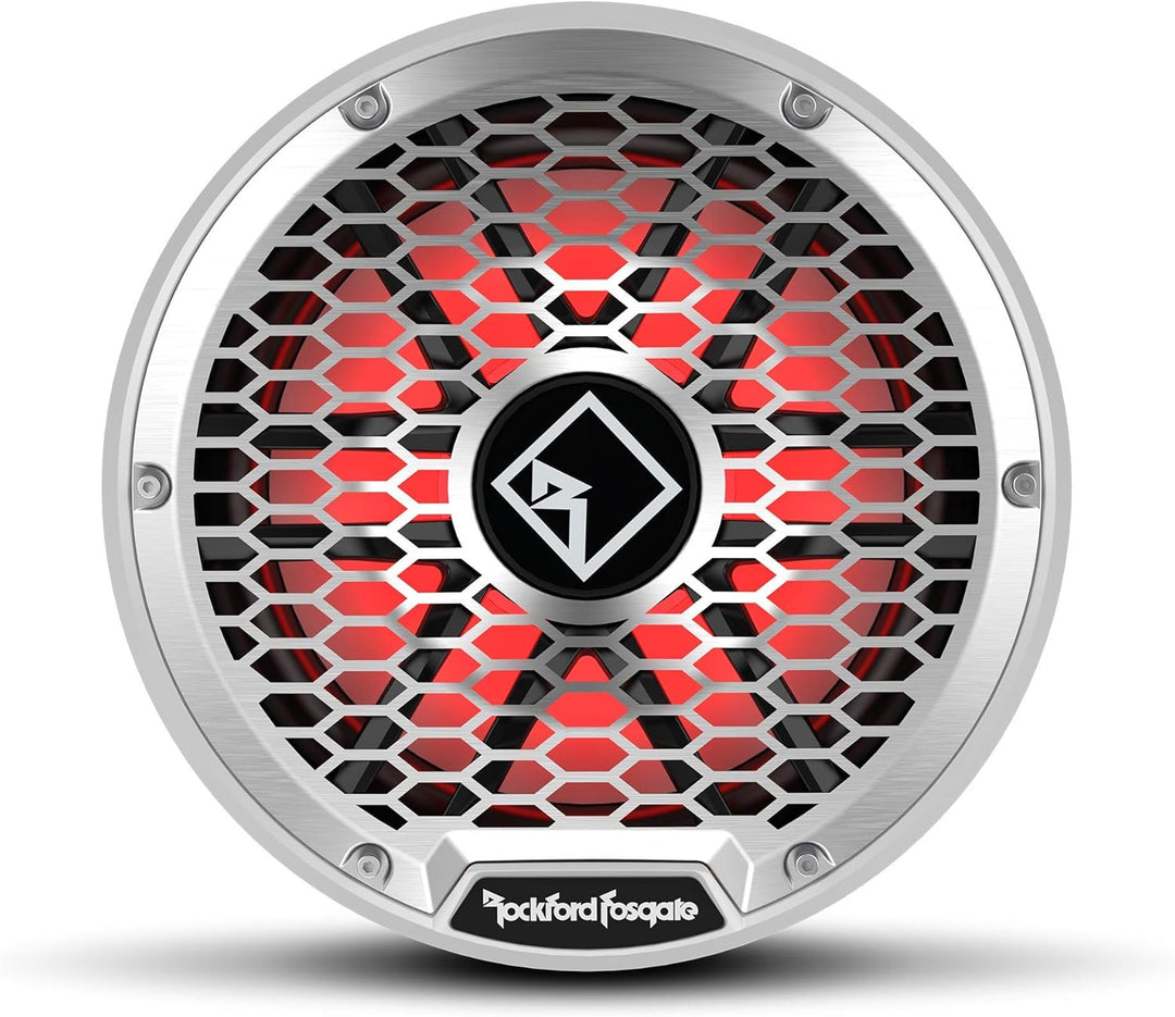 Rockford Fosgate Color Optix M2D4-12S - 30 cm Passiv Subwoofer mit 1600 Watt (RMS: 400 Watt) - weiss