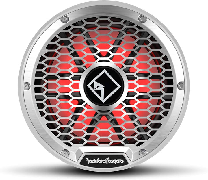 Rockford Fosgate Color Optix M2D4-12S - 30 cm Passiv Subwoofer mit 1600 Watt (RMS: 400 Watt) - weiss