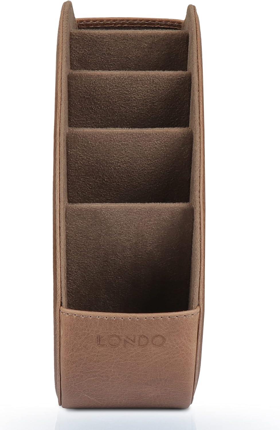 Londo Fernbedienungshalter mit 5 Taschen - Platz für DVD, Blu-Ray, TV, oder Apple TV Fernbedienungen