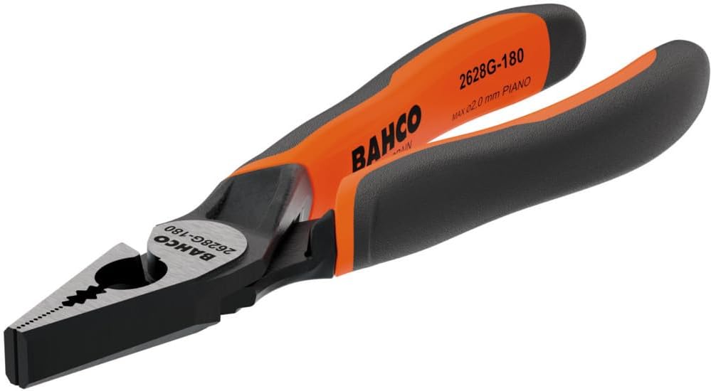 Bahco Kombizange/Backen 39mm, gebogen Schneidkraft → 3,0 mm 200 mm