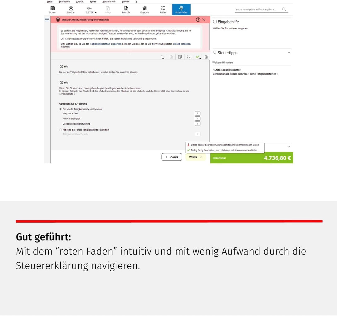STEUEReasy 2025 für das Steuerjahr 2024 (Aktivierungscode per Post)