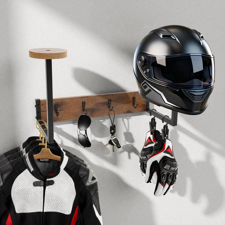 Helmhalter Wandhalterung Motorradhelm Halterung Wand,Motorradhelmhalter Plattenständer Display Organ