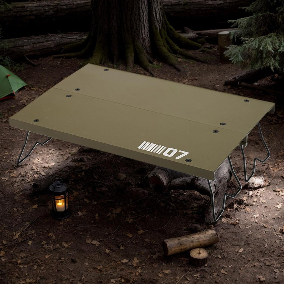 Generisch Camping Table - Klapptisch | Kompakte Gartentische Leichtes kleines Klappstock im Freien i
