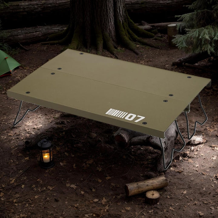 Generisch Camping Table - Klapptisch | Kompakte Gartentische Leichtes kleines Klappstock im Freien i