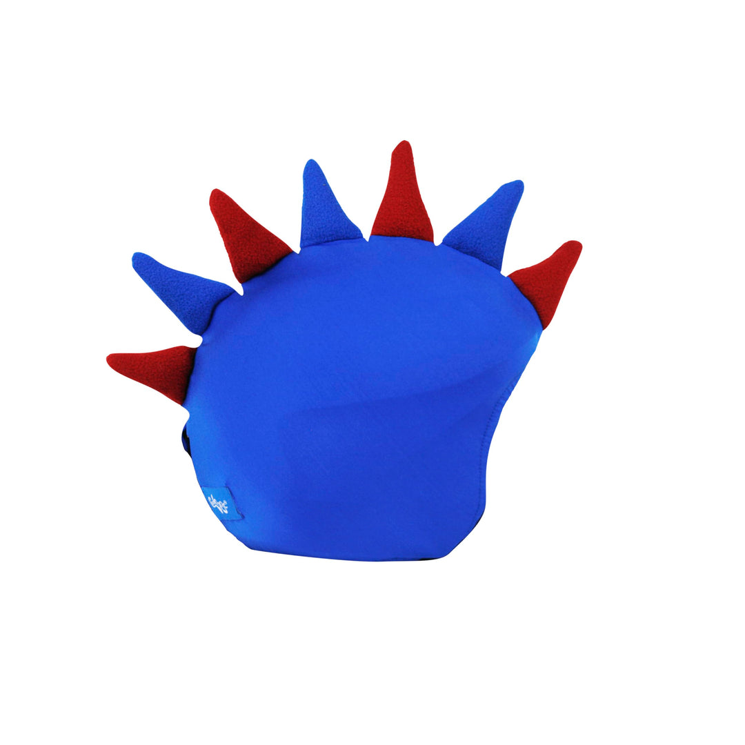 Coolcasc Showtime Helmet Covers Blau, granat, Blau, granat