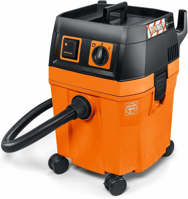 FEIN Nass- / Trockensauger DUSTEX 35L (Industriestaubsauger 1380W, Behälter 32l, extra Steckdose) 92