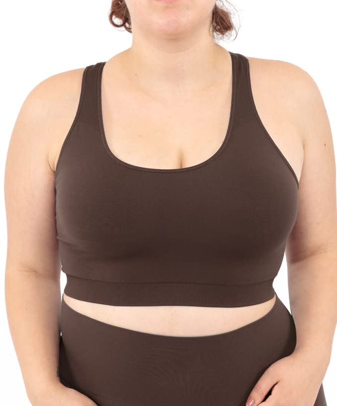 LEELA LAB Sport-BH Grosse Grössen, Bequem und Vielseitig, bietet Unterstützung ohne Einzuengen, mit