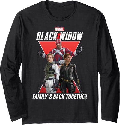 Marvel Black Widow Family's Back Together Langarmshirt