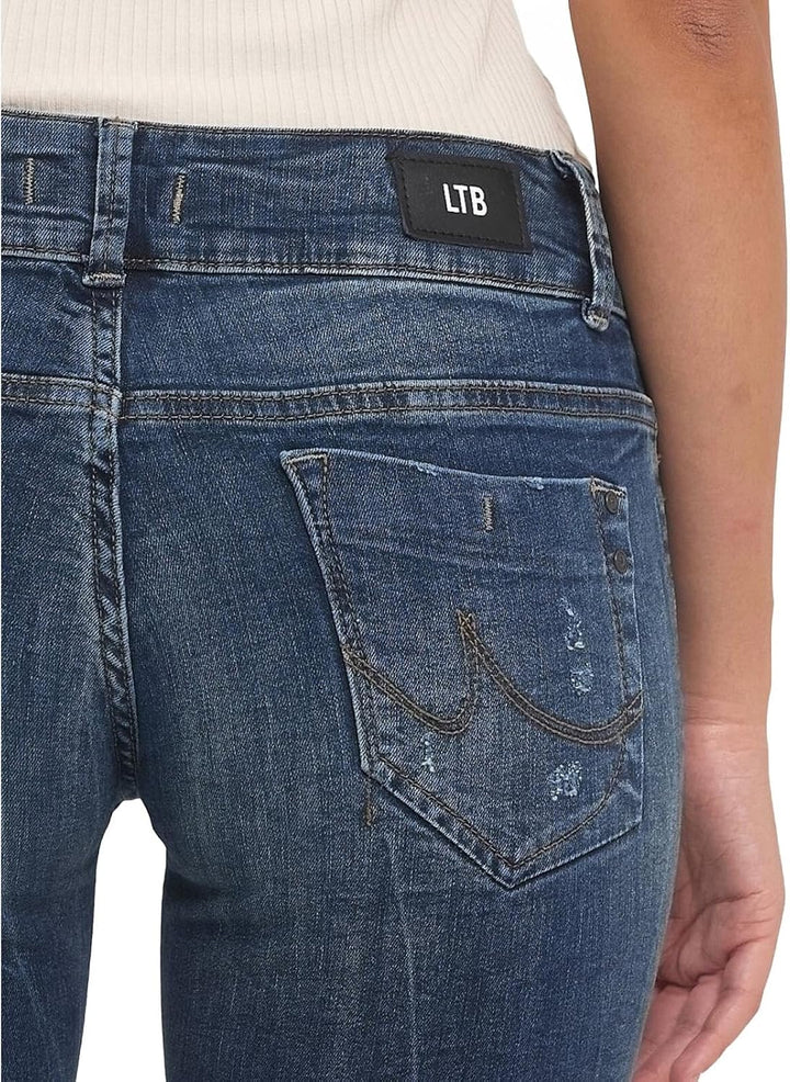LTB Jeans Damen Molly Jeans, Oxford Wash, 24W / 30L