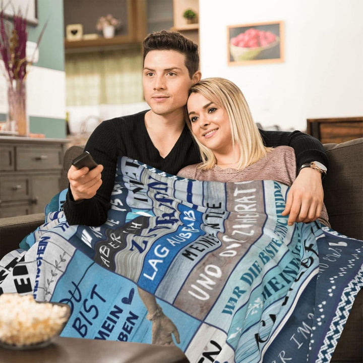 Bold And Brash Hochzeitstag Geschenke für Männer, Kuscheldecke, Jahrestag Geburstag Liebesgeschenke