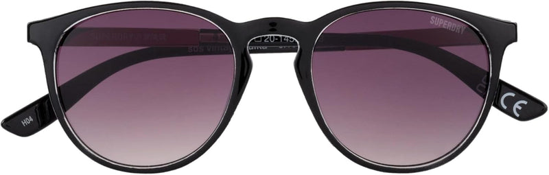 Superdry Vintage Suika Sunglasses - Black / Crystal
