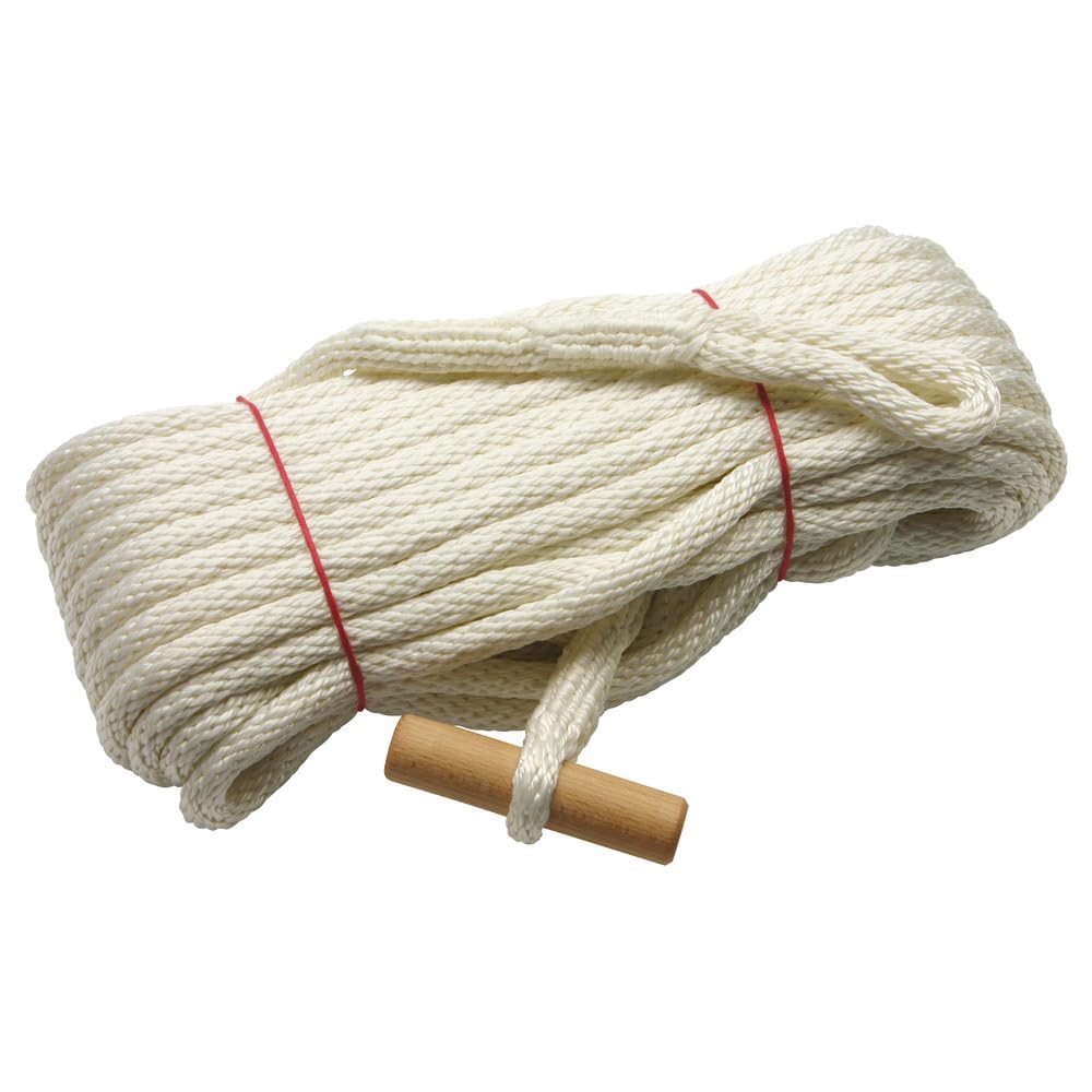 Dönges Feuerwehrleine (Fangleine) DIN 14920, F 30-H, Holzknebel, 30 m (DIN14920 Fangleine Fangseil)